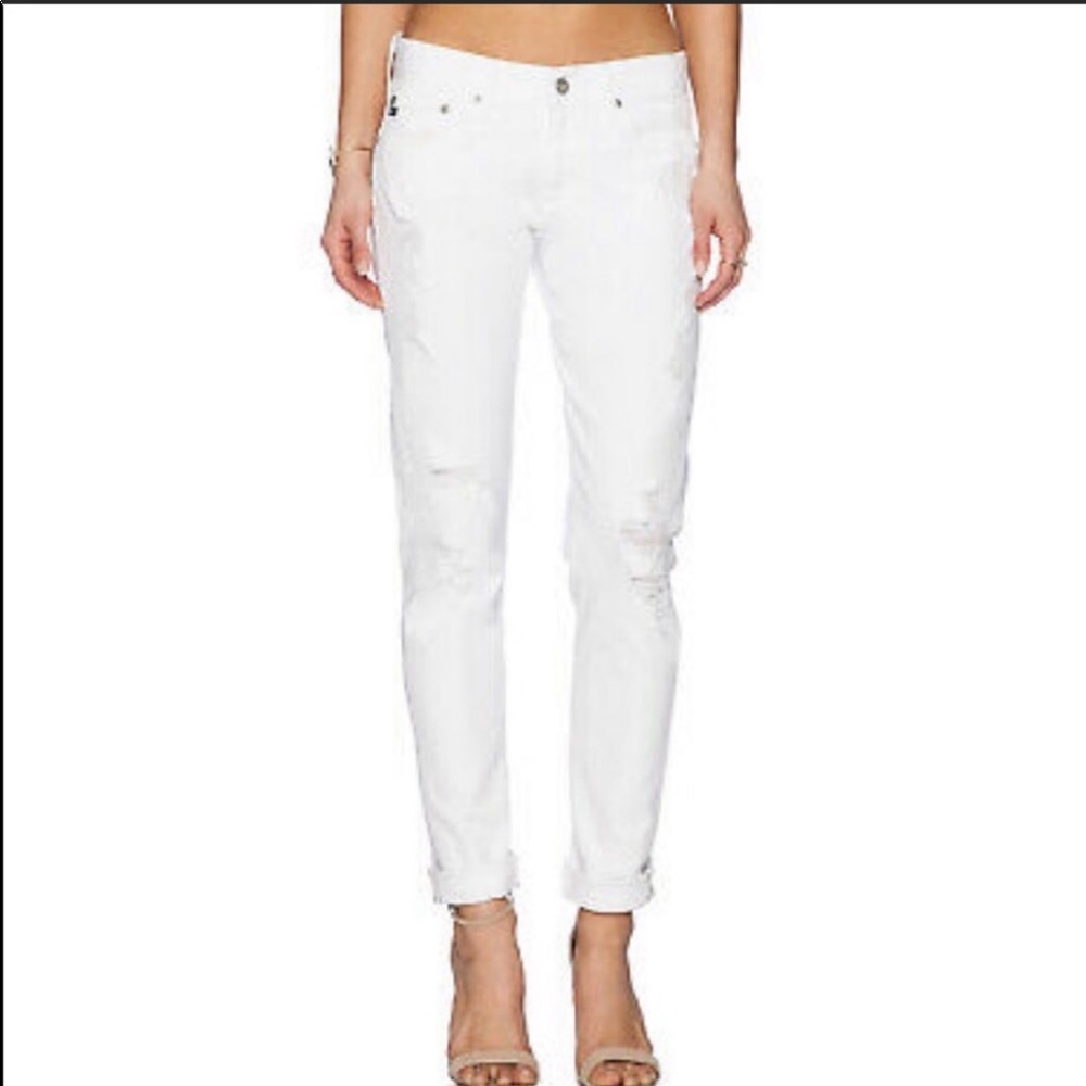 AG The Nikki Fit Relaxed Skinny Size 28R